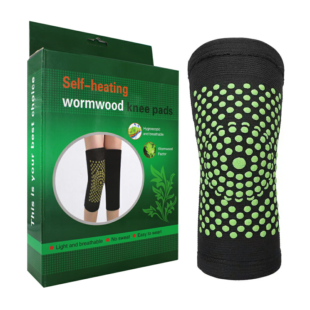 Par de Rodilleras Térmicas de Ajenjo y Turmalina